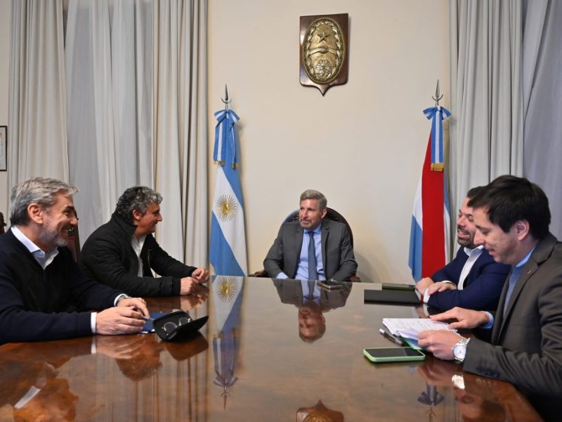 Frigerio y el intendente de Federación abordaron la situación financiera y gestiones de obras