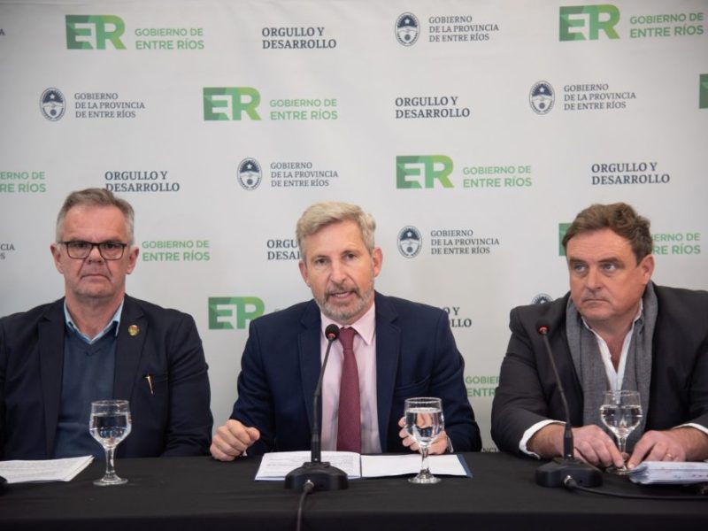Frigerio presentó plan vial en Entre Ríos con más de .000 millones y U$S 322,5 millones
