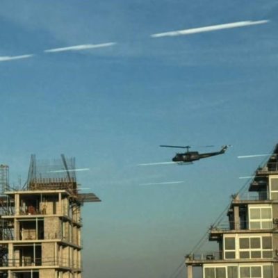 Helicóptero de Prefectura Naval sobrevoló Santa Fe en operativo de seguridad