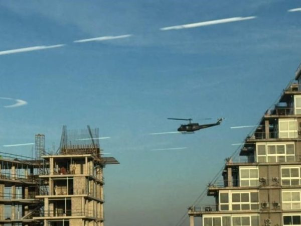 Helicóptero de Prefectura Naval sobrevoló Santa Fe en operativo de seguridad