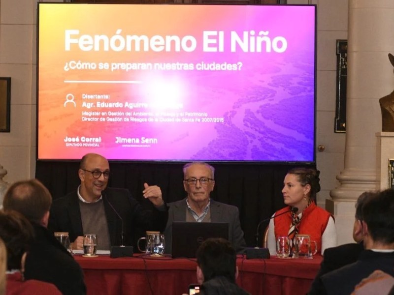 Anticiparse al agua: legisladores y comunas de Santa Fe se activan frente a la certeza de un «El Niño» fuerte