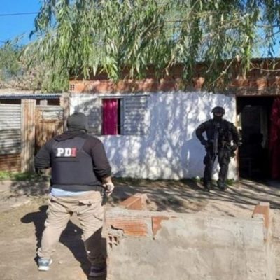 Tres detenidos por microtráfico tras allanamientos policiales en Santa Fe y Santo Tomé