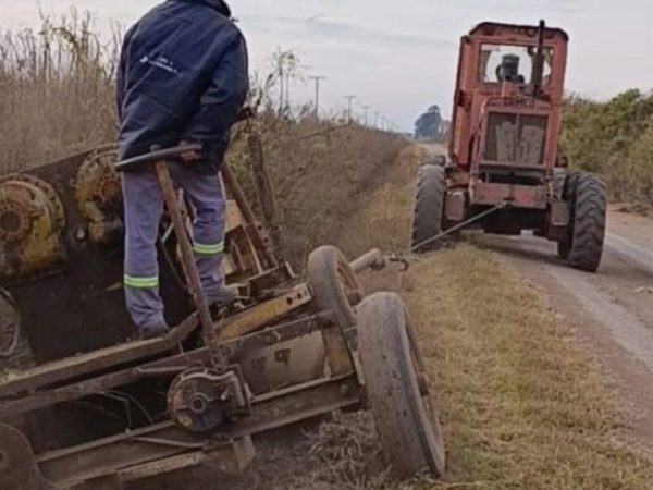 San Jerónimo Norte: retoman obras en caminos rurales para garantizar la transitabilidad