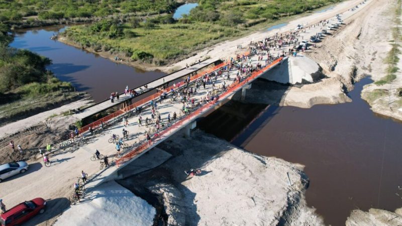 Avellaneda y La Sarita se unieron por el deporte y una obra que fortalece la conexión regional