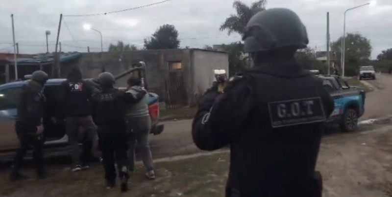 Operativo contra el narcomenudeo en Reconquista: cuatro detenidos y secuestro de drogas