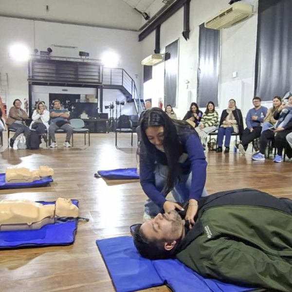 Ministerio de Salud capacita en RCP, shock anafiláctico y primeros auxilios en San Pedro, Jubileo y Paraná