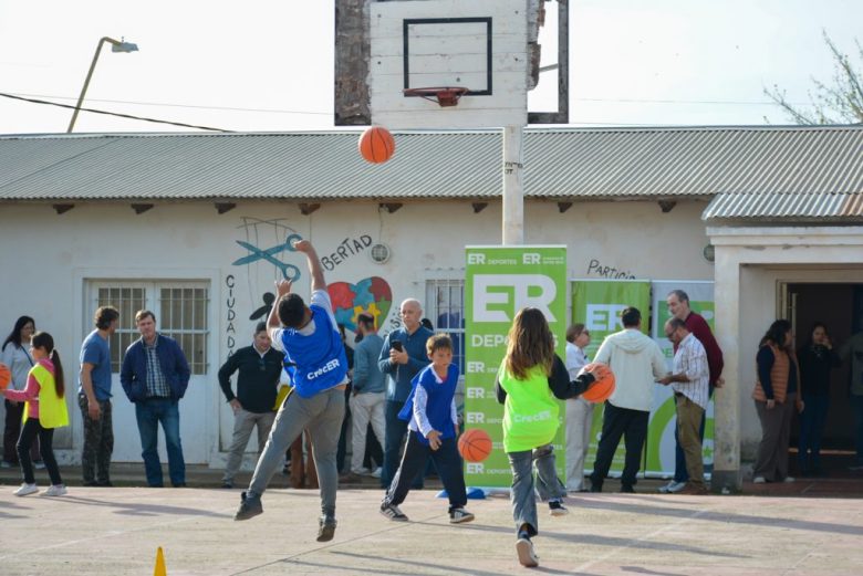 Rosario del Tala fue sede de la primera jornada de CrecER para el cuidado integral de infancias