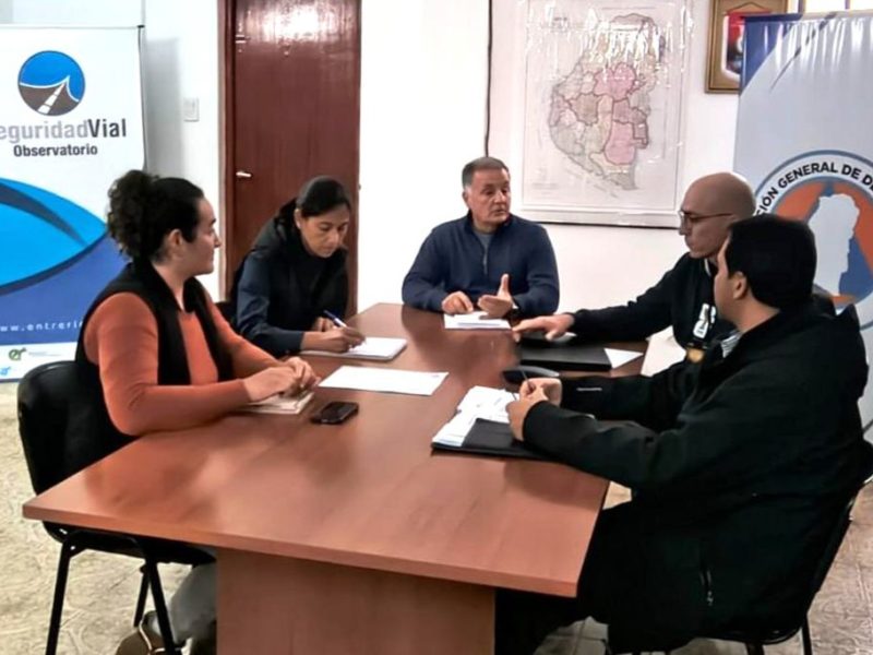 Coordinan acciones interinstitucionales para mitigar riesgos en rutas de Entre Ríos
