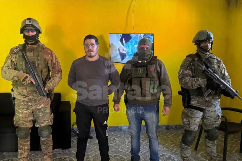Cayó el “Narigón” Vázquez, otro de los delincuentes más buscados en la provincia de Santa Fe