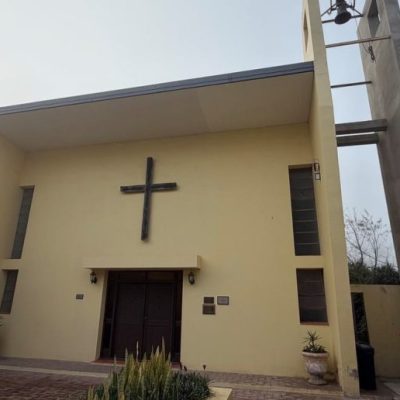 Matilde: restauraron el histórico campanario de la Capilla Cristo Crucificado