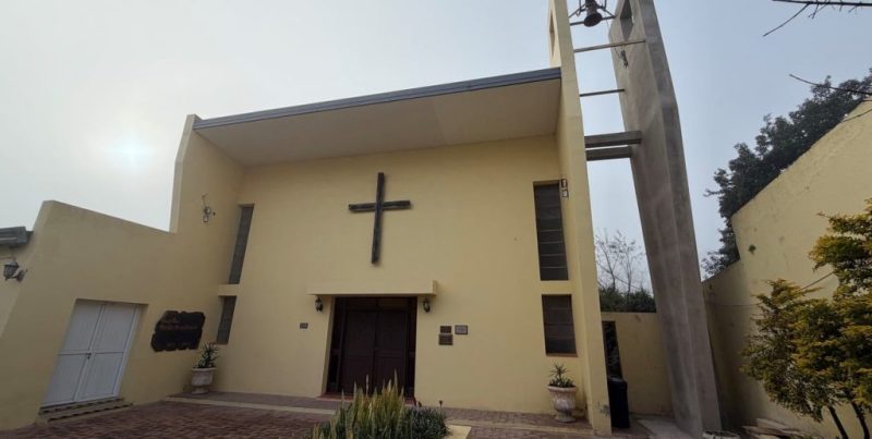 Matilde: restauraron el histórico campanario de la Capilla Cristo Crucificado