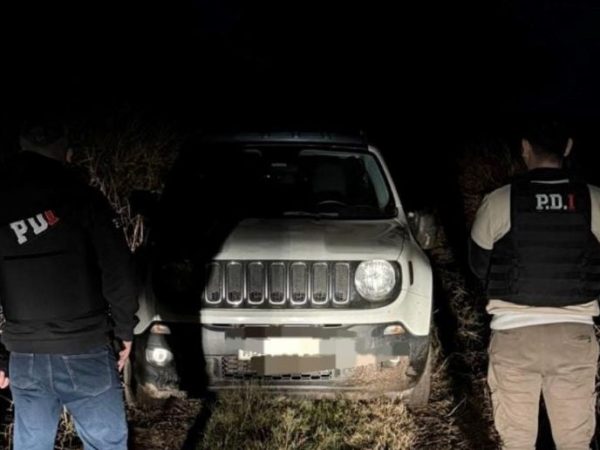 La Policía recuperó una camioneta robada en un operativo rural en Cululú