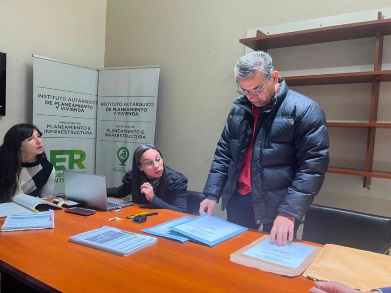 El IAPV recibió una oferta para la terminación de cuatro viviendas provinciales en Faustino Parera