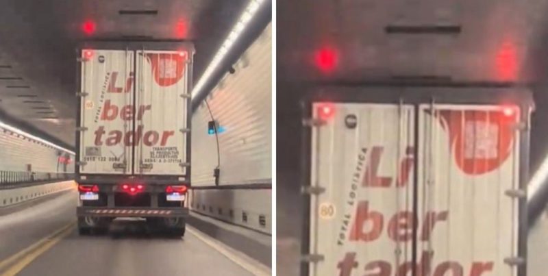 Un camión con exceso de altura rozó el techo en el Túnel Subfluvial