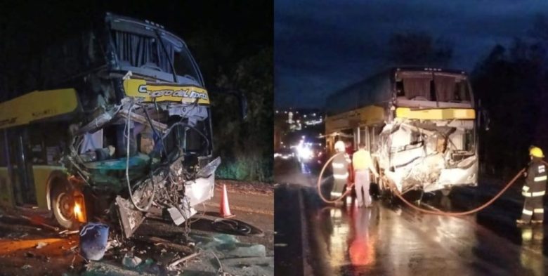Accidente en la ruta: 43 heridos por el choque entre un micro y un camión que viajaba a Puerto Iguazú