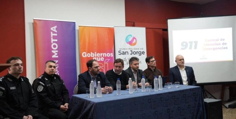 San Jorge: Entró en funcionamiento el 911 provincial con tecnología de avanzada