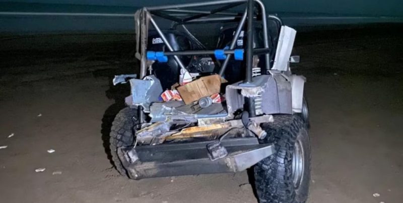 Accidente fatal en Necochea: un hombre murió al volcar su vehículo en la arena