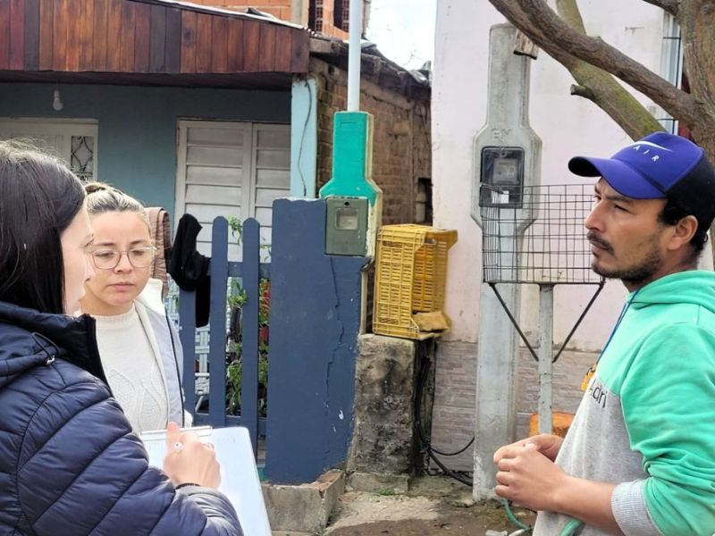 En Colón realizan relevamientos casa por casa