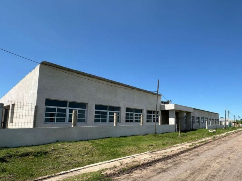 Comenzó la etapa final del nuevo edificio de la Escuela Técnica de Larroque