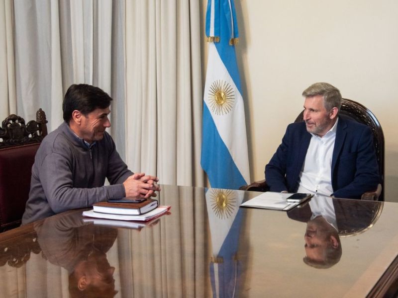 Diamante: se abordaron proyectos de saneamiento, viviendas y financiamiento de infraestructura