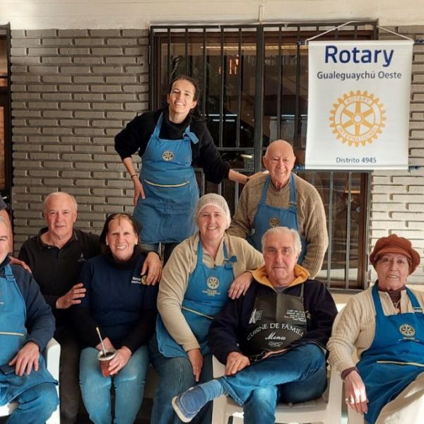 Rotary Gualeguaychú Oeste recaudó 7 millones para el Hogar de Ancianos