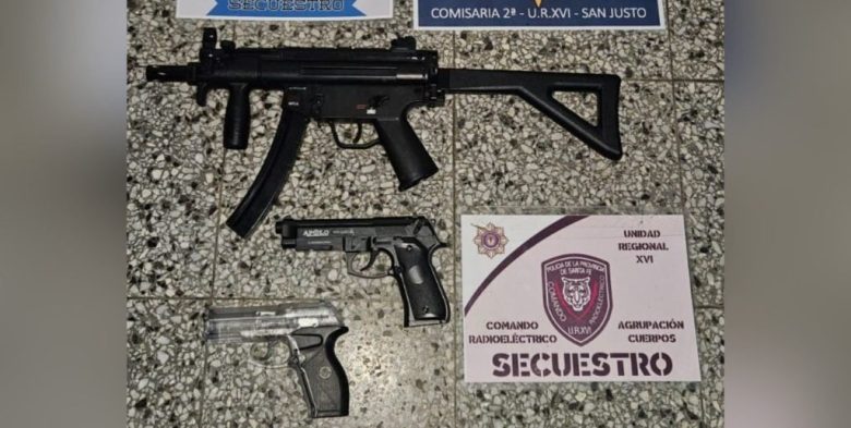 San Justo: esclarecieron el robo a un local de caza y pesca y recuperaron tres armas