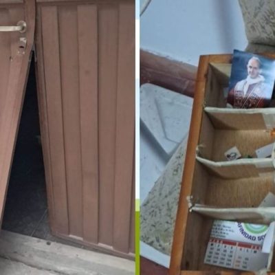Santa Fe: robaron y causaron destrozos en la Capilla San Benito Abad de Villa California