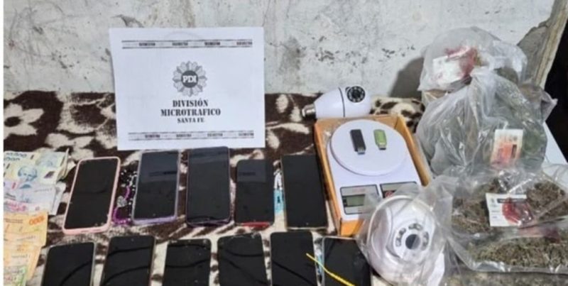 Dos presos por narcomenudeo en Santa Fe: uno amenazó a una vecina y otro tenía una moto adulterada
