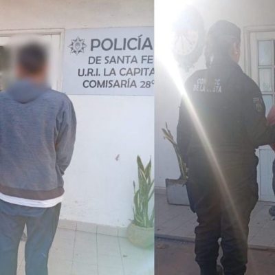 Dos detenidos por un enfrentamiento con disparos y un herido de arma blanca en la ciudad de Santa Fe