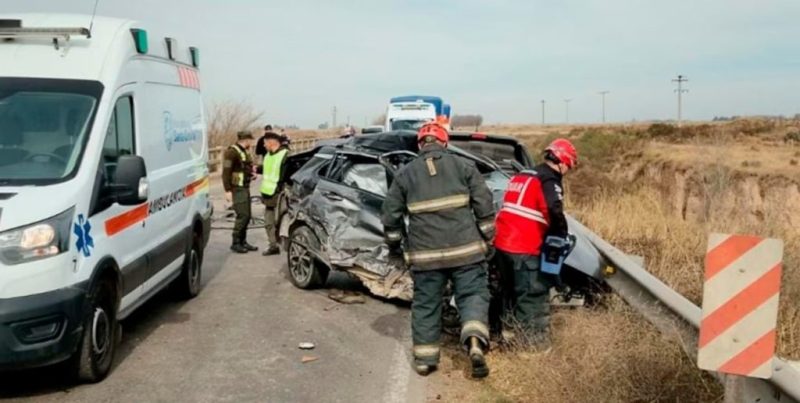 Dos muertos y varios heridos en un choque múltiple cerca de Río Cuarto