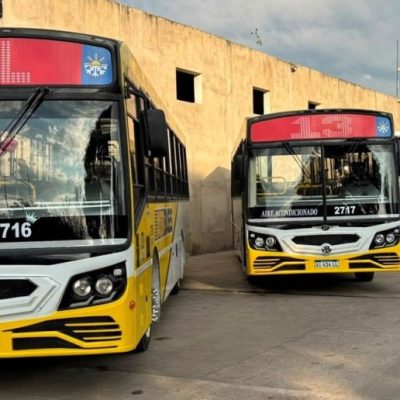 Transporte urbano de Santa Fe: suman 28 colectivos con cámaras y aire acondicionado