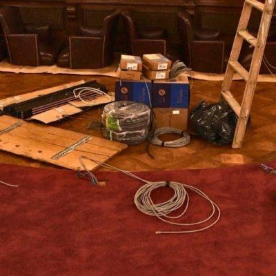 El Senado de Santa Fe ultima renovación tecnológica y patrimonial para retomar sesiones