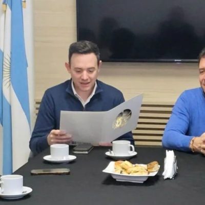 San Lorenzo reconoció al bombero Iván Arcuri como Ciudadano Destacado por su misión humanitaria en Venezuela