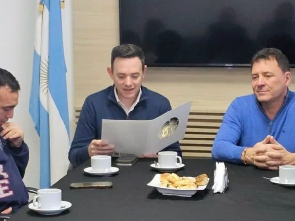 San Lorenzo reconoció al bombero Iván Arcuri como Ciudadano Destacado por su misión humanitaria en Venezuela