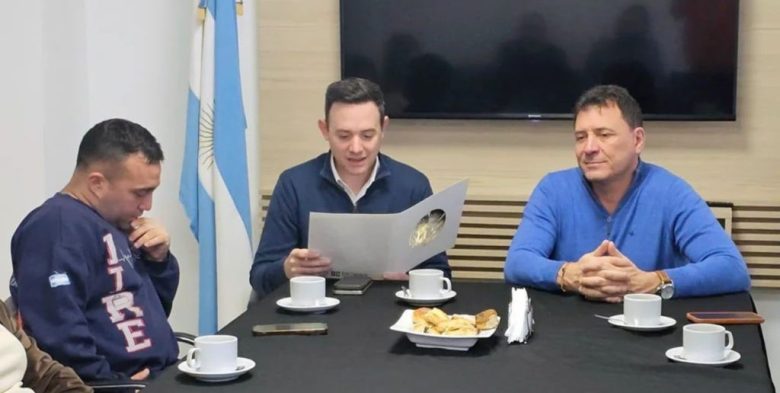 San Lorenzo reconoció al bombero Iván Arcuri como Ciudadano Destacado por su misión humanitaria en Venezuela