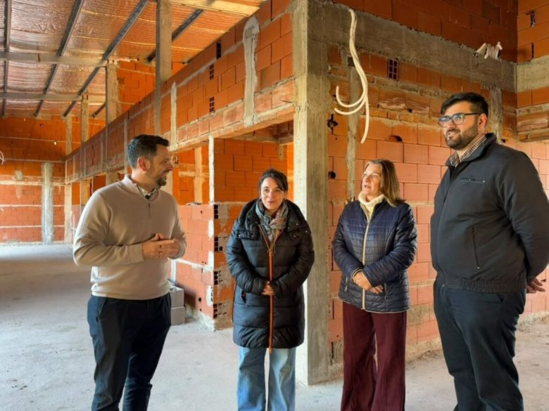 La construcción del nuevo edificio de la Escuela Especial de Avellaneda ya alcanzó el 50 % de avance