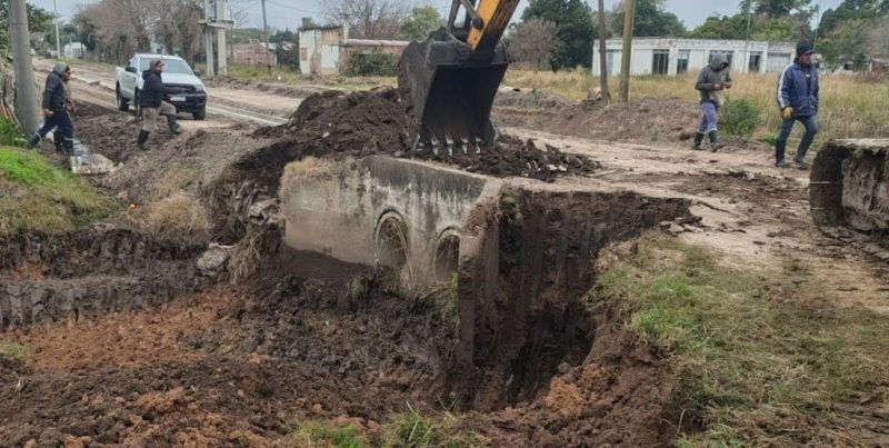Obras de infraestructura avanzan en Alejandra para mejorar el tránsito