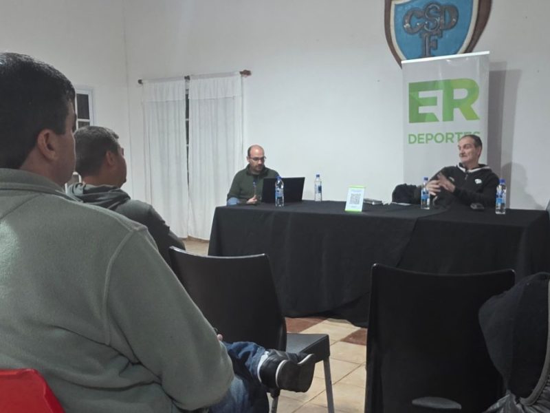 La Secretaría de Deportes provincial acercó programas y herramientas a clubes de Federación