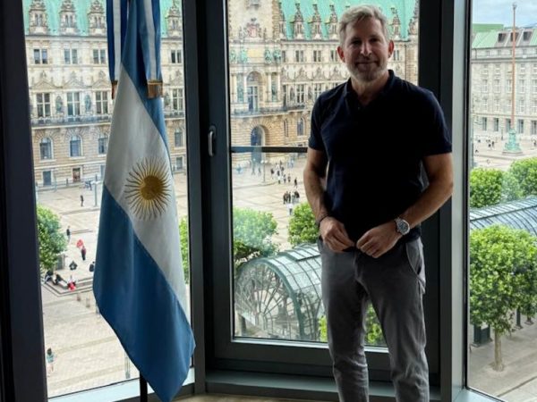 Frigerio en Hamburgo para fortalecer exportaciones y logística de Entre Ríos