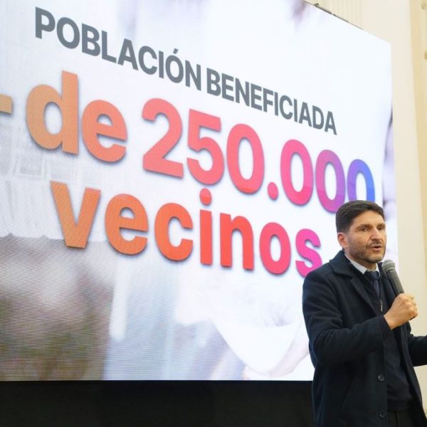 Rosario: inversión récord para ampliar el servicio de agua potable y saneamiento