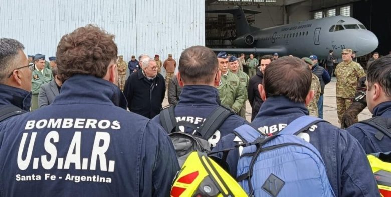 Santa Fe: la Brigada USAR partió a Venezuela con 8 toneladas de equipos para asistir a víctimas de terremotos