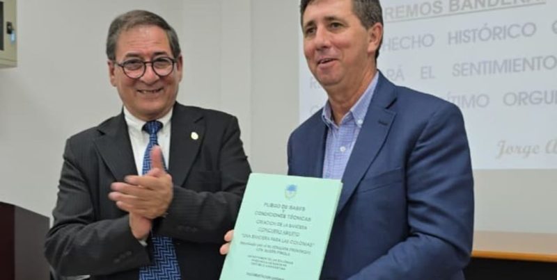 Bandera del Departamento Las Colonias: cerró la recepción de proyectos