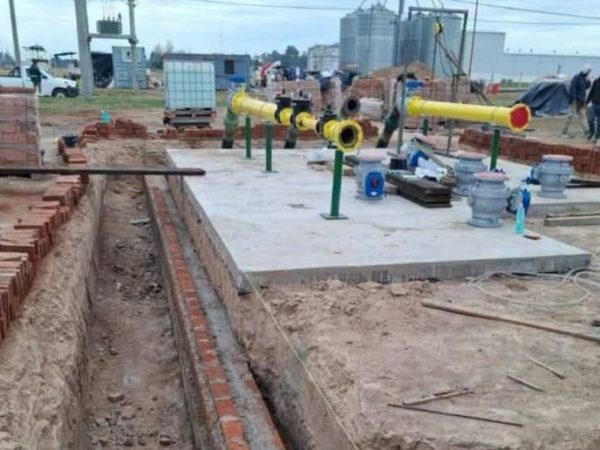 Gasoducto del Área Industrial de San Carlos Centro: etapa final para su puesta en marcha en los próximos meses