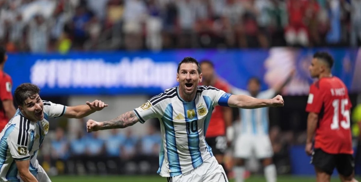 ¡Cuti, Messi y Enzo!: Argentina metió 3 goles en 13 minutos y le ganó a Egipto