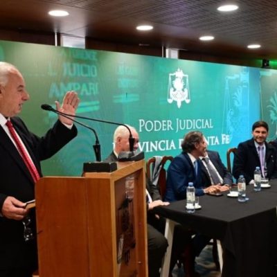 Gutiérrez, presidente de la Corte de Santa Fe, objetó al Gobierno por la jueza de Rosario y planteó su posible renuncia