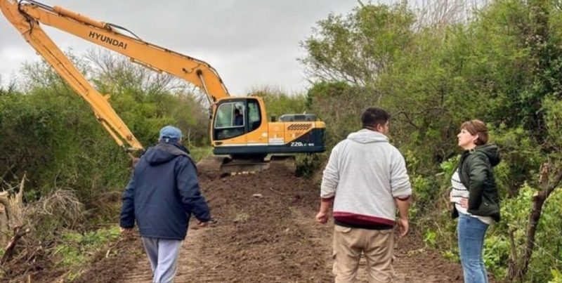 Saladero Cabal avanza con obras hídricas para prevenir inundaciones ante un posible fenómeno de El Niño