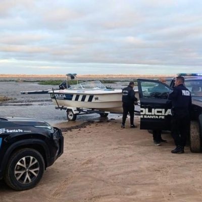 Continúa la búsqueda de un kitesurfista desaparecido en el Paraje El Chaquito, Santa Fe