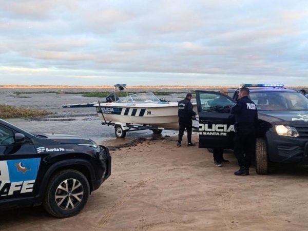 Continúa la búsqueda de un kitesurfista desaparecido en el Paraje El Chaquito, Santa Fe