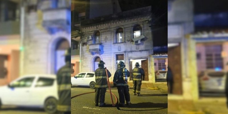 Intervención de la Policía y Bomberos en un hogar de Niñas y Adolescentes del barrio Sur de Santa Fe