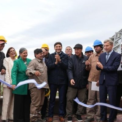 Maximiliano Pullaro inauguró el nuevo muelle de la Terminal Fluvial de Rosario tras una inversión millonaria